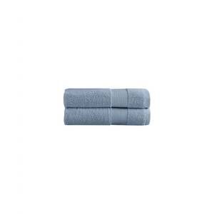 NEW UNDER THE CANOPY classic organic 2-piece hand towel set in chambray
